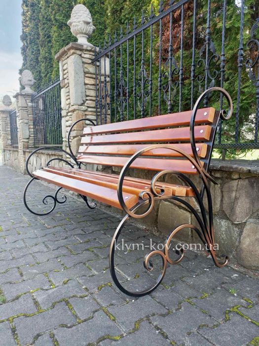 Лавка,  скамейка паркова  садова 1.5м