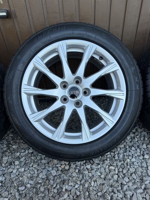 Felgi z oponami Audi 5x112 225/50 R17 A4 (b8 b9) A6 (c7 c8) A3 (8V) Q3 (25-26) Seat Exeo (08-13) Skoda SuperB (19-27) Passat (96-26)