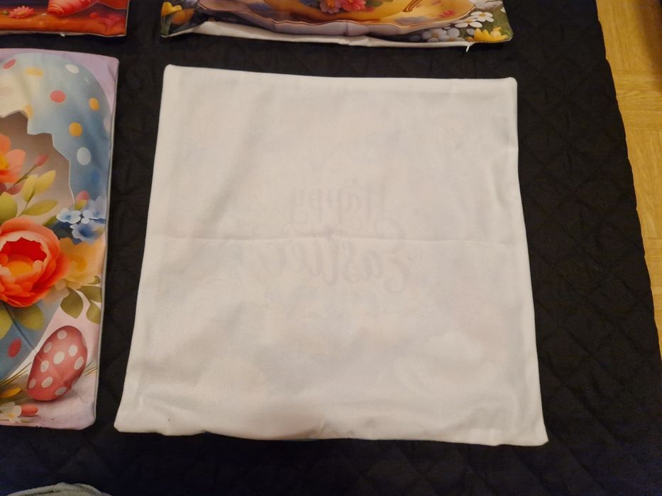 4 poszewki wielkanocne 45×45 nowe