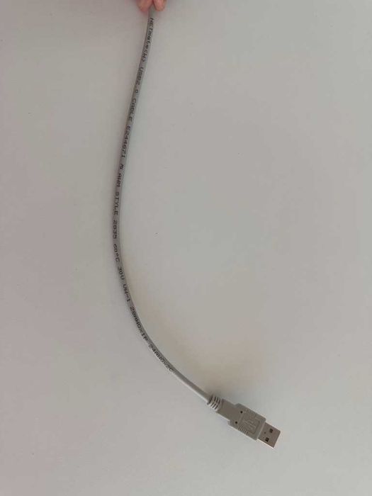 Cabo USB 2.0 Tipo A para Tipo B (Cinzento)