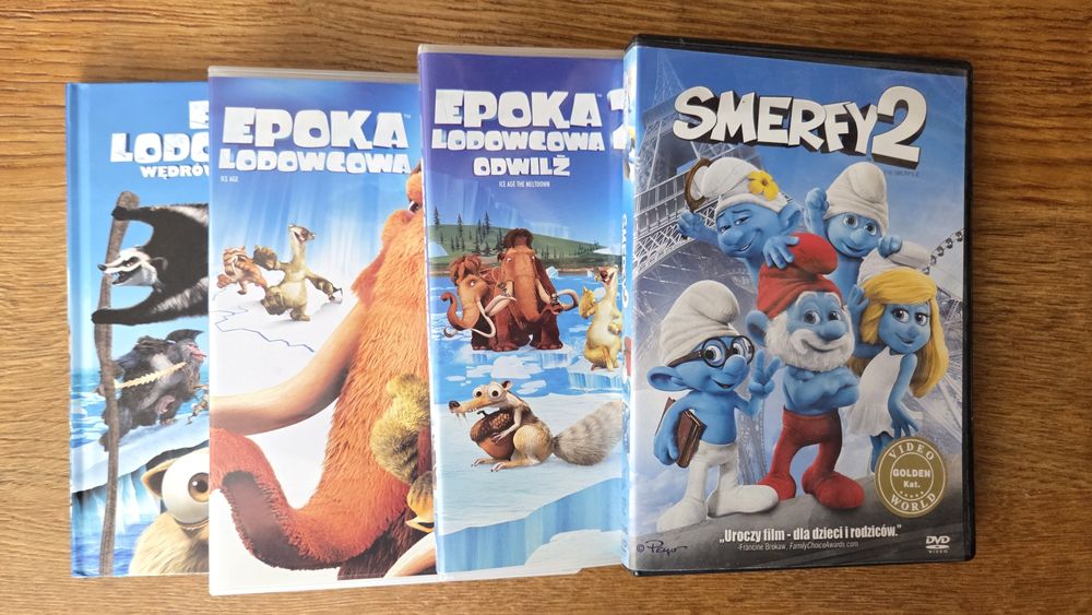 Bajki animowane na DVD