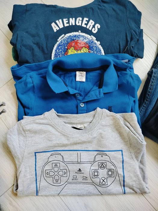 Zestaw rzeczy dla chłopca 104/ 110