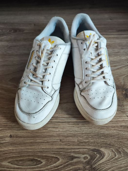 Trampki Adidas, białe. Rozmiar 40 2/3 (26сm). Stan