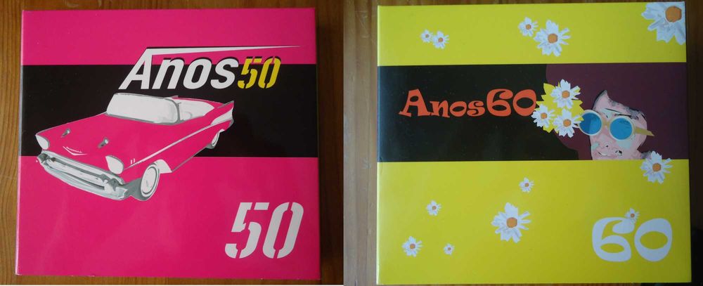 CD's duplos Música Anos 50, 60 e 70