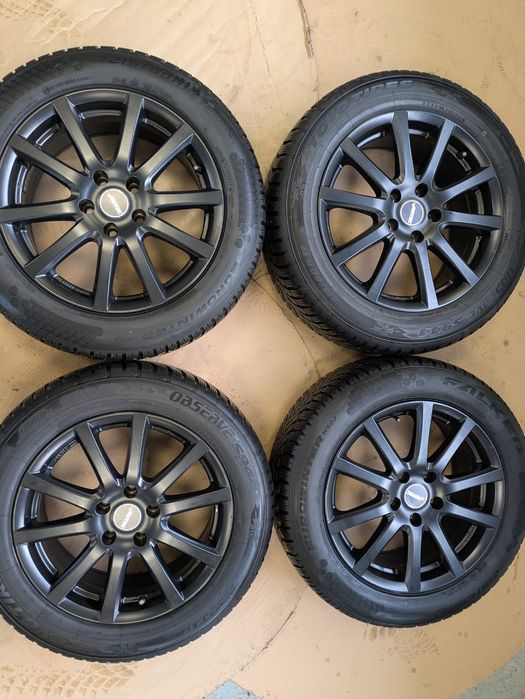 Koła felgi aluminiowe 5x114.3 ET40 17" opony  215/60R17 Nissan Reno