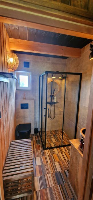 Domek 8 osobowy z jacuzzi, basenem  i widokiem na góry