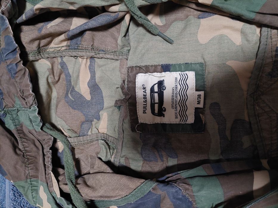 Куртка вітровка мастерка олімпійка Pull and Bear оригінал бігова Icep