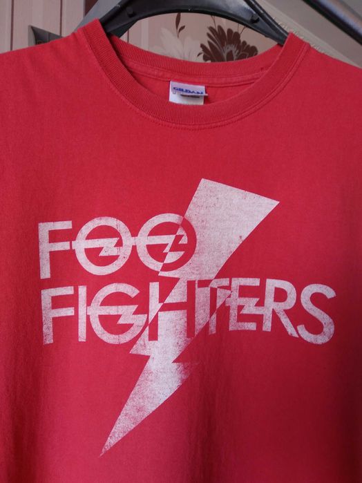 Мужская футболка Foo Fighters Gildan made in Honduras