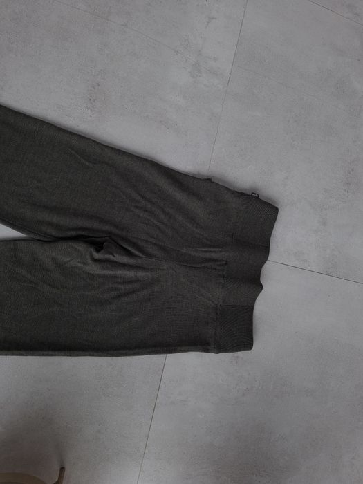 Spodnie wełniane z wysokim stanem Ella&il 100% merino wool dresy