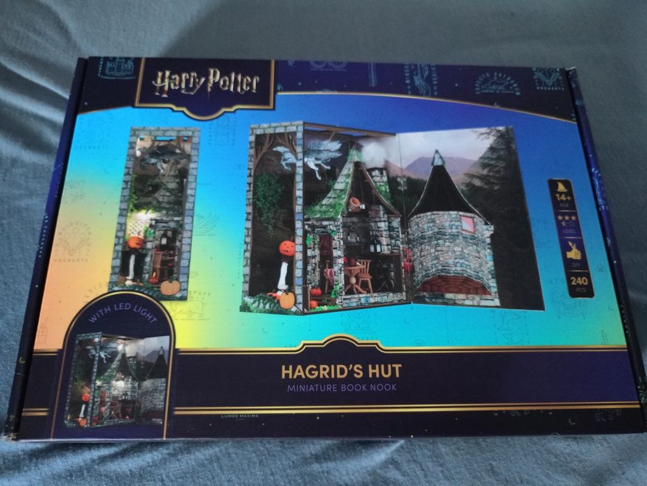 Harry Potter book nook DIY Chata Hagrida NOWE