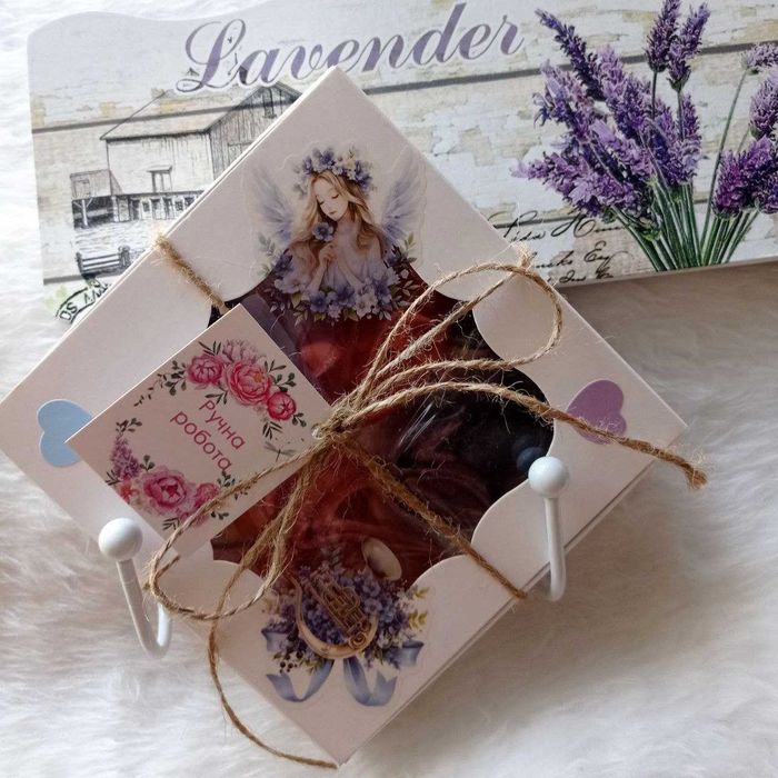 Подарунковий набір «Лавандовий» подарунок на день Святого Валентина
