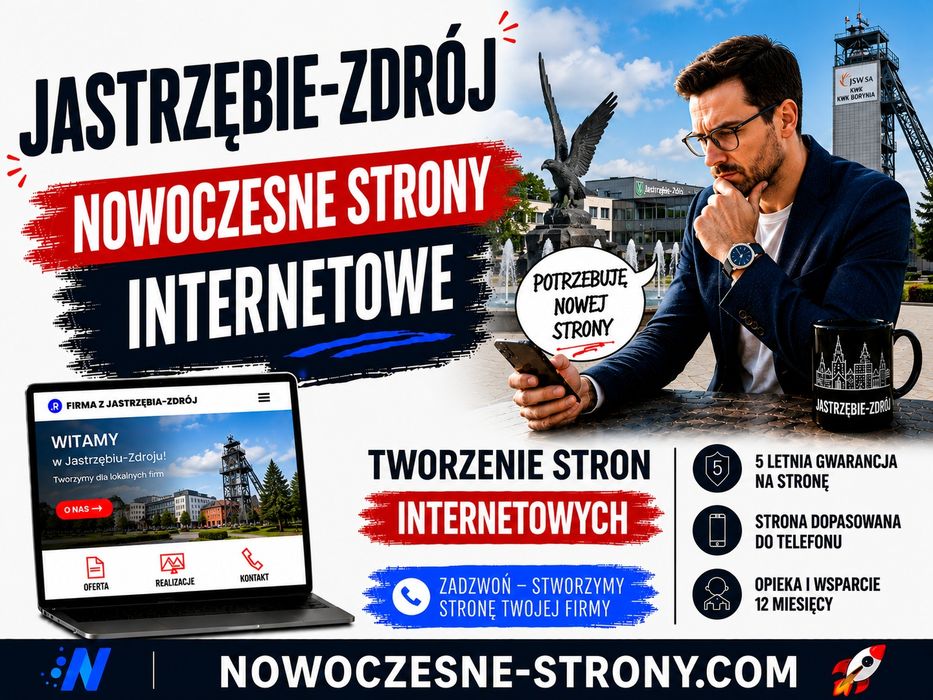 Nowoczesne Strony Internetowe | Strona WordPress z SEO + Opieka Strony