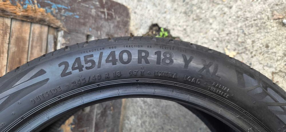 2szt opony letnie Continental _ 245/40/18