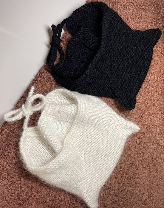 Чепчик ангора, мохер