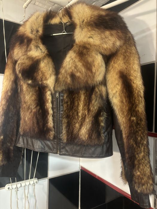 Kożuszek z lisa skóra naturalna