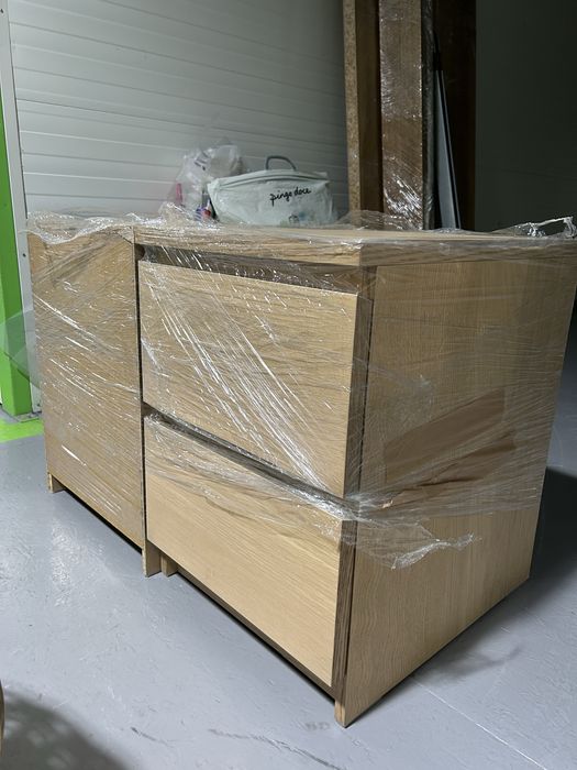 Mesas de cabeceira ikea malm