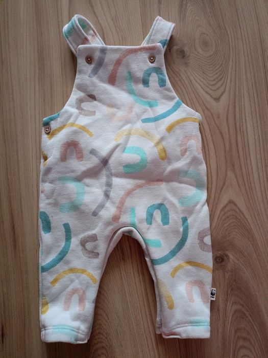 Spodnie ogrodniczki rozm 68