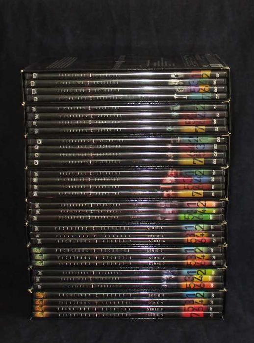 DVD X-FILES Ficheiros Secretos 9 Temporadas Edição de Coleccionador