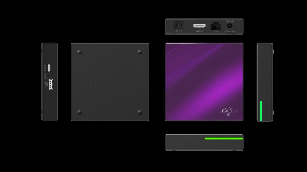 Смарт-приставка Ugoos SK4 Amlogic S905x5M-J 4/64 Android 14