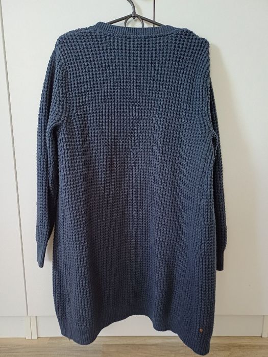 Długi granatowy sweter Esmara 34/36