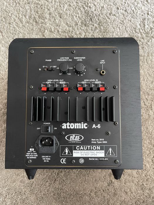Subwoofer Eltax Atomic - A6