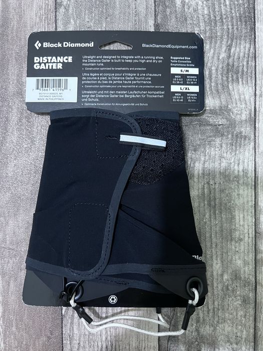 Бахіли Black Diamond Distance Gaiters, Black, Р. S/M