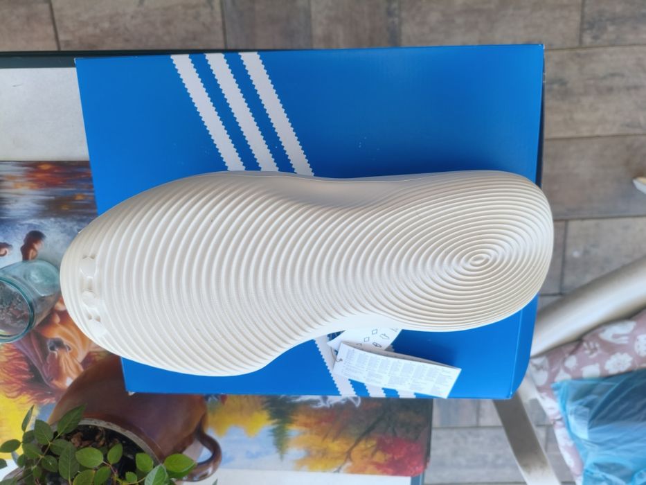 Klapki Adidas Originals ADIFOM IIINFINITY MULES - White/Off White