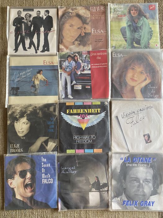 Singles vinil em bom estado