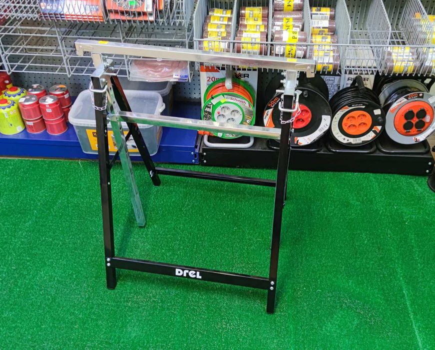 DREL STOJAK Kobyłka warsztatowa regulowana PODPORA 80-130cm CPK
