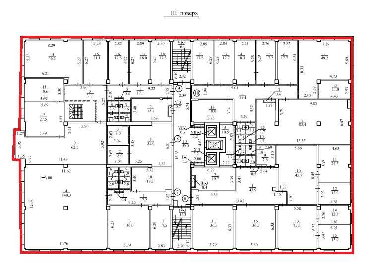 Продаж бізнес-центру 5717 кв.м, вул. Святослава Хороброго, 12 (Центр)