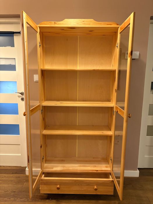 Regał drewniany Jysk