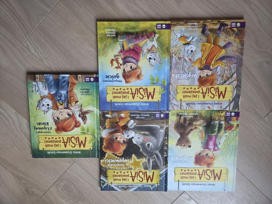 Książki z serii Misia i jej mali pacjenci