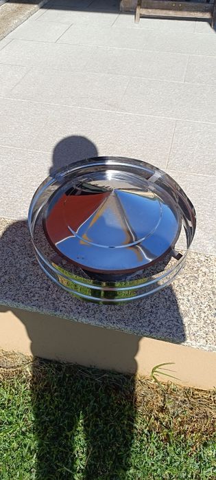 Chapéu inox com aba  180 mm  usado 3 vezes