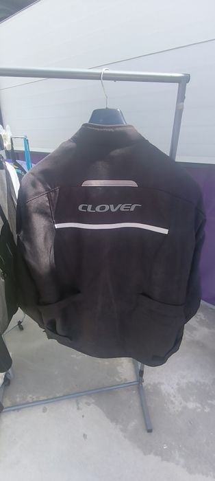 Casaco motard Clover preto