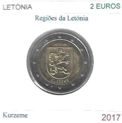 Letónia - - - - - Moedas Comemorativas de 2 Euros
