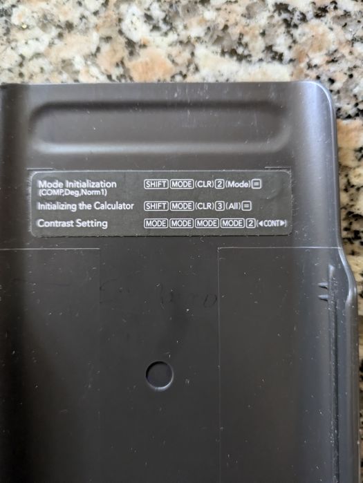 Calculadora casio científica FX82MC