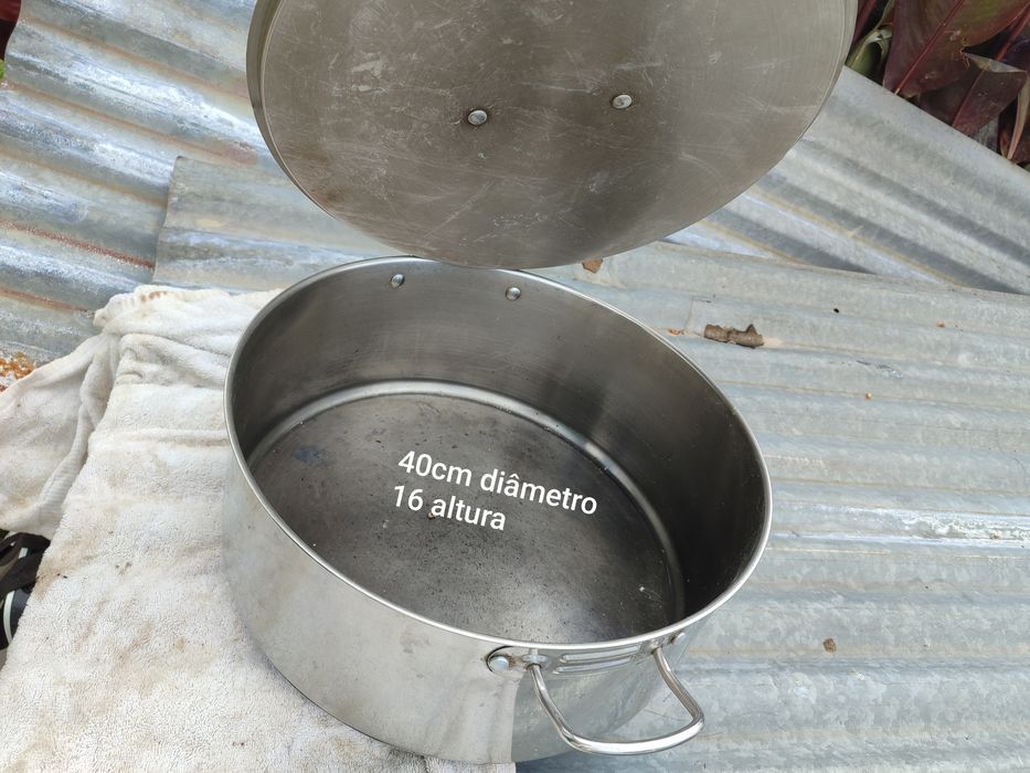 Panela industrial inox