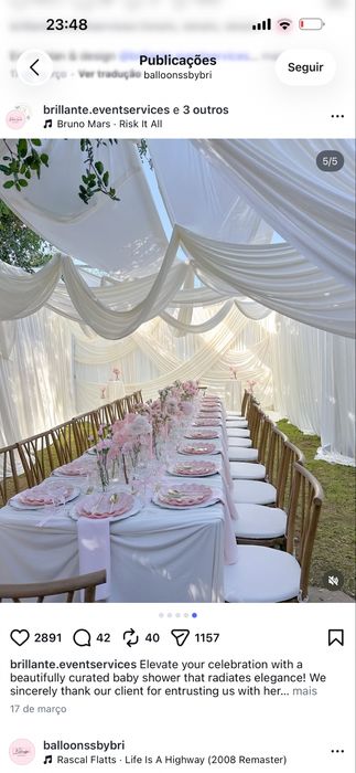 Decoraçao de Festas / Eventos / Casamentos