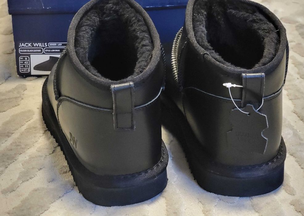 Чорні уги Jack Wills 42, 27,5см