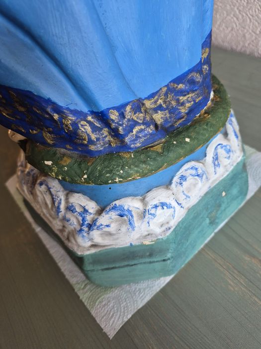 Duża Figura Matki Bożej Gipsowa ok 67 cm