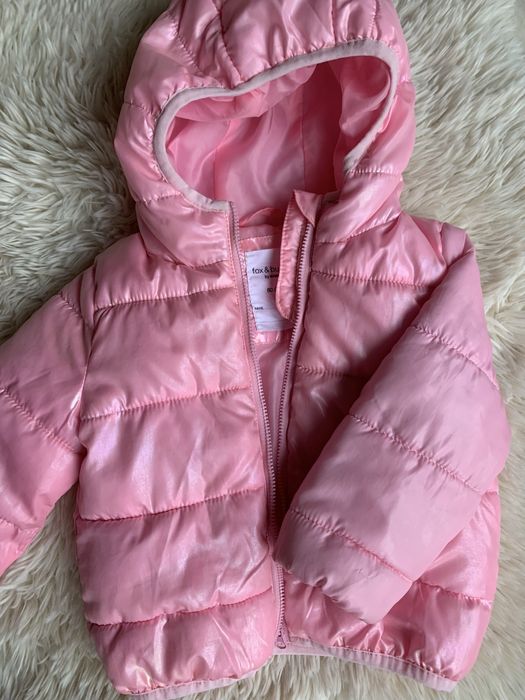 Куртка демісезонн рожева для дівчинки