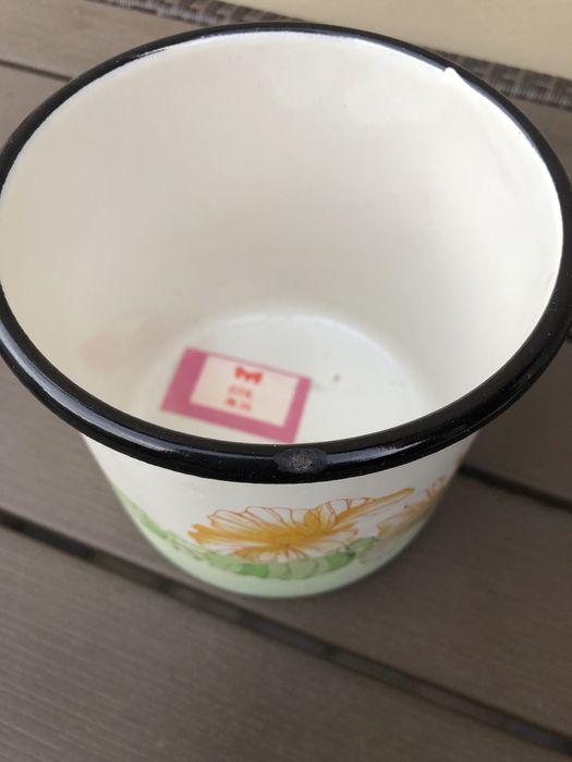 Кружка 1л,ковшик эмалированный СССР