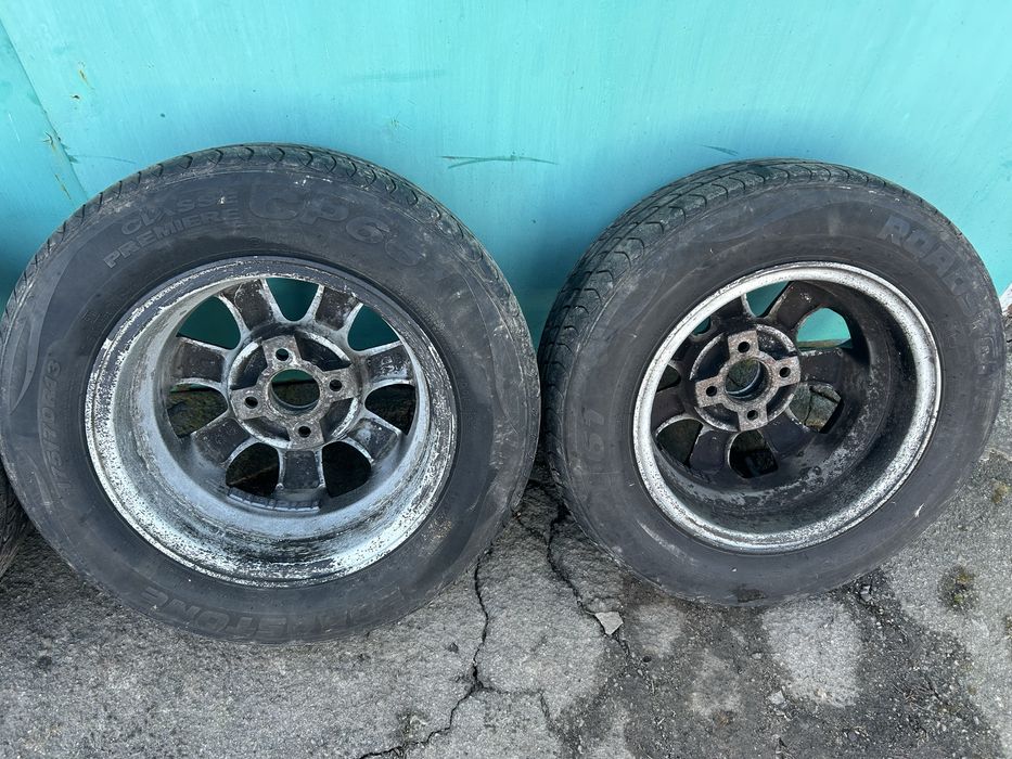 Диски 175/70r13 4*98 4шт в комплекті з резиною і болтами