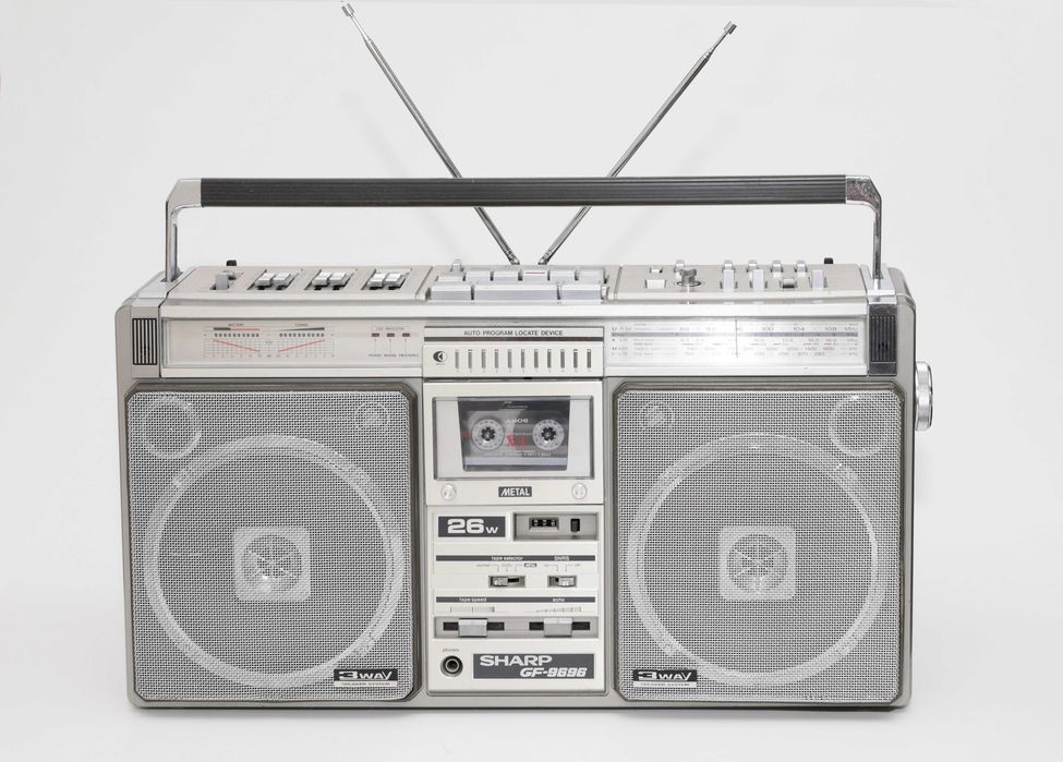 Radio magnetofon BOOMBOX SHARP GF-9696
