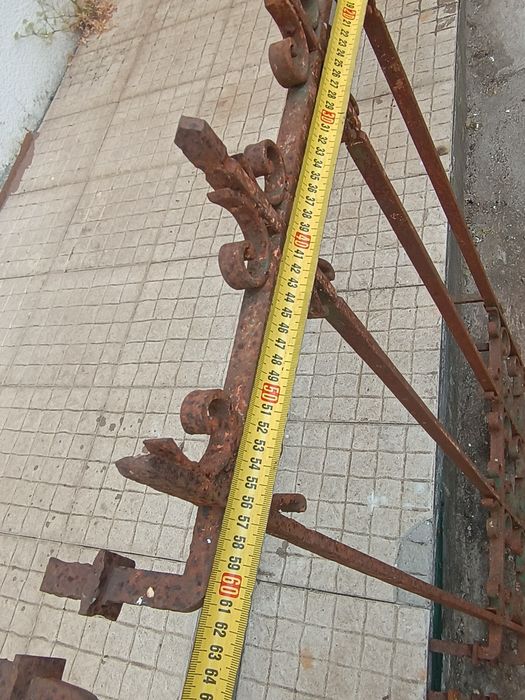 Grades exterior em ferro