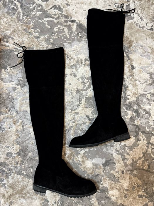 Чоботи-панчохи чорні