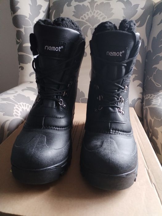 Buty zimowe  śniegowce nowe Riemot r.40 okazja na prezent
