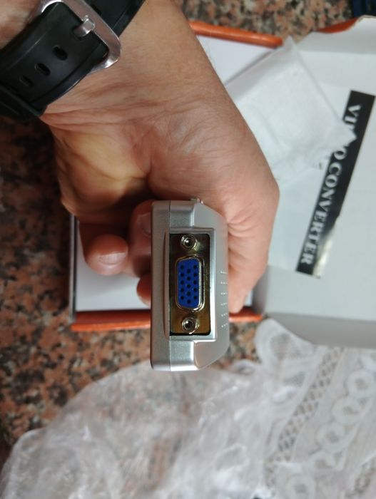 Vendo conversor HD VGA para video