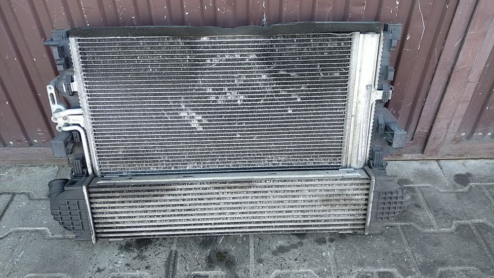 ) S-Max Mk1 chłodnica wody klimatyzacji intercooler wentylator 2.0 TDC