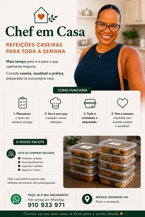 Apoio a famílias - Refeições semanais